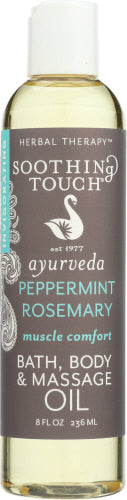 Soothing Touch Body Oil Pepprmnt Rosemry