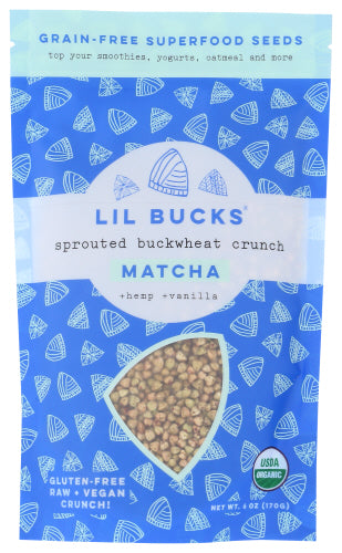 Lil Bucks Buckwheat Sprouted Matcha