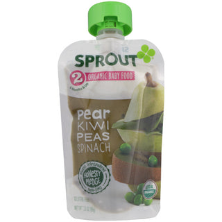 Sprout Baby Fd Pr Kwi Peas Spnch