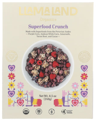 Llamaland Organics Cereal Superfood Crunch