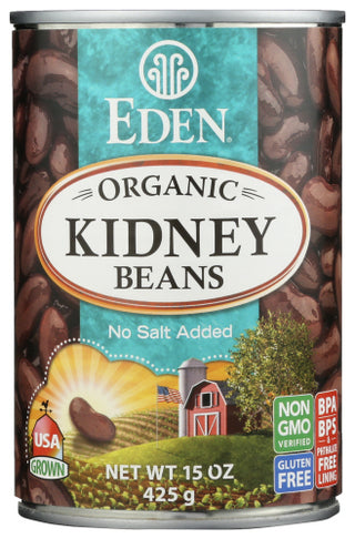 Eden Foods Bean Can Kidney Ns Org