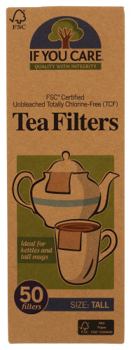If You Care Tea Filter Unbleach Tall