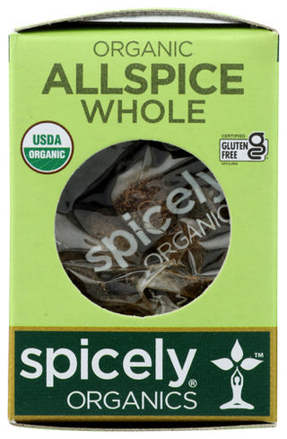 Spicely Organics Spice Allspice Whole Box