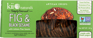 The Crisp Bakery Crisps Fig Blk Sesame Flx