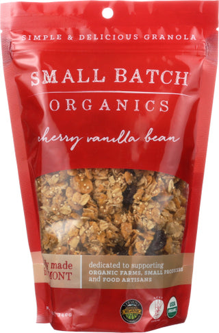 Small Batch Organics Granola Chrry Vnilla Bean