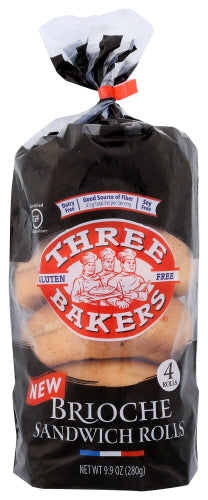 Three Bakers Sandwich Rolls Brioche