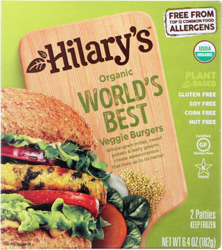 Hilarys Eat Well Burger Veggie Wrld Bst 2pk