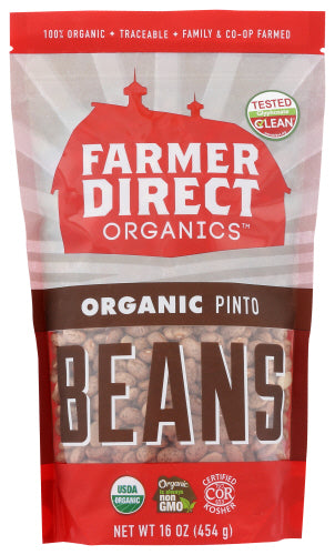 Farmer Direct Organic Bean Pinto Org
