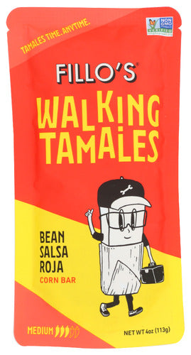 Fillos Tamale Wlk Bean Slsa Rja