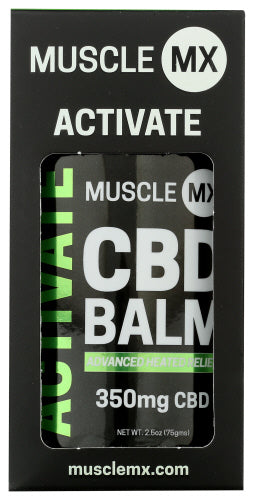 Muscle Mx Balm Cbd 350mg Actvat Stk