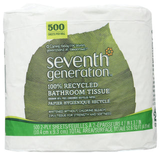 Seventh Generation Bath Tissue 1rl 2ply 500sht