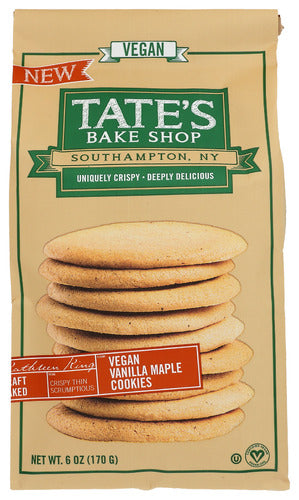 Tates Cookies Vnilla Mpl Vegan