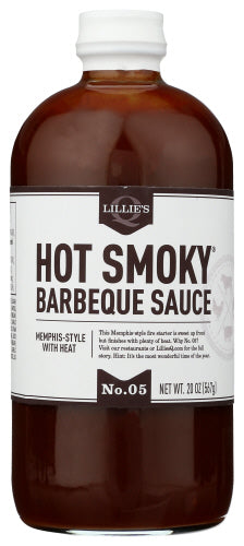 Lillies Q Sauce Bbq Hot Smoky
