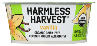 Harmless Harvest Yogurt Df Cup Vanilla