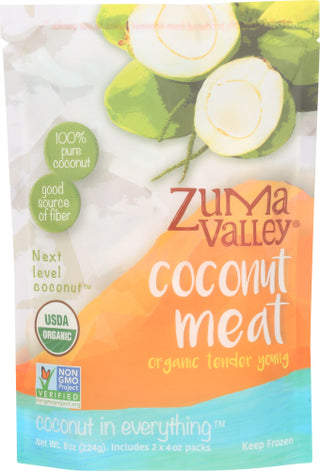 Zuma Valley Coconut Meat Frz Org Rtal