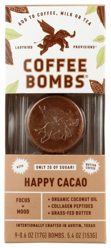 Ladybird Provisions Coffee Bombs Happy Cacao