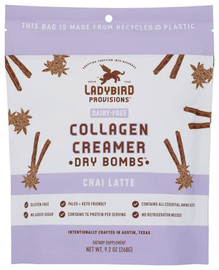 Ladybird Provisions Collagen Powder Chai Latt