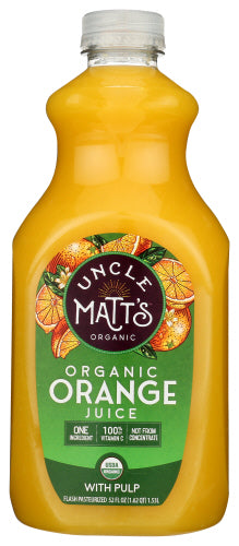 Uncle Matts Organic Juice Orange W Pulp
