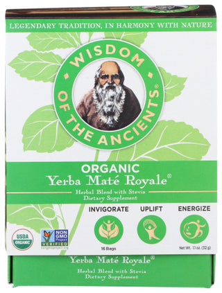 Wisdom Of The Ancients Tea Yerba Mate Royale Bag