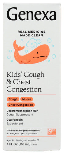 Genexa Cough Chest Mucus Kids