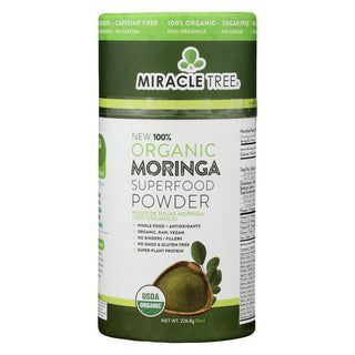 Miracle Tree Tea Moringa Powder Canister