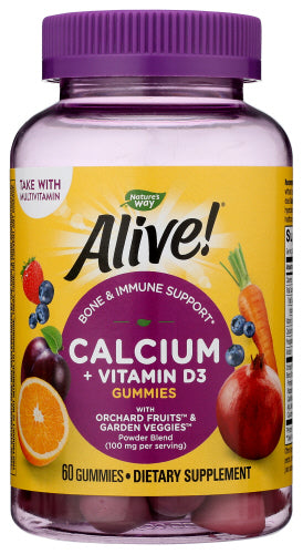 Natures Way Gummy Alive Calcium