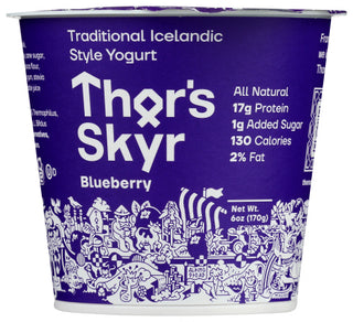Thors Skyr Yogurt Blueberry