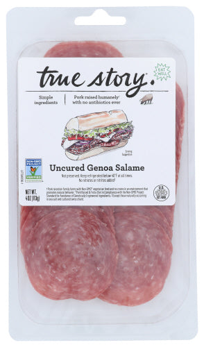 True Story Salame Uncured Genoa