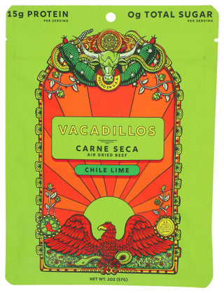 Vacadillos Jerky Carne Chile Lime