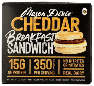 Mason Dixie Biscuit Sandwich Breakfast Chddr