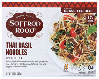 Saffron Road Entree Thai Noodle Beef