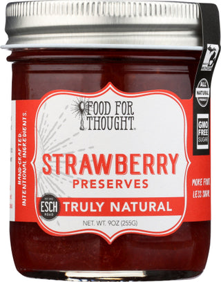 Food For Thought Preserves Strawberry Nat