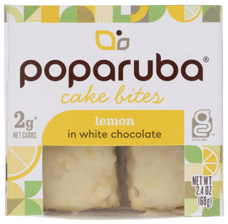 Poparuba Cake Bites Cake Bites Lemon Wht Choc