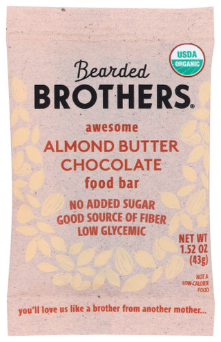 Bearded Brothers Bar Almond Bttr Chocolate