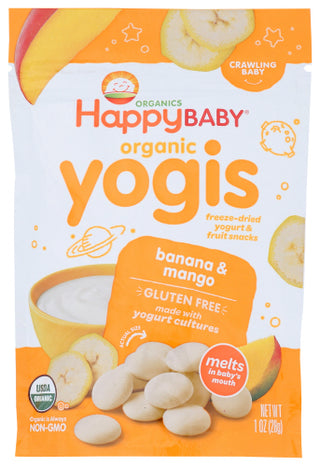 Happy Baby Snack Yogurt Bnna Mngo Org