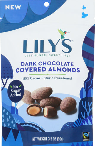 Lilys Sweets Almonds Dark Chocolate