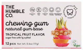 The Humble Co Gum Chewing Tropical Frui