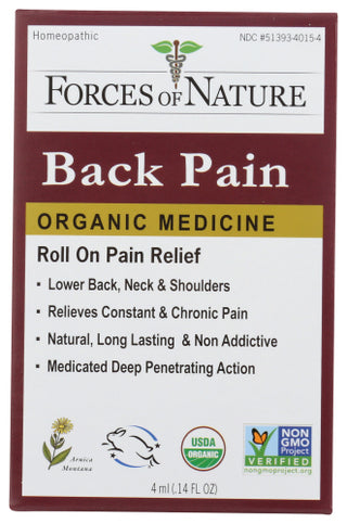 Forces Of Nature Back Pain