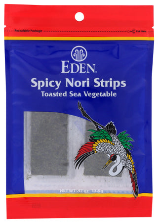 Eden Foods Nori Strips Spicy