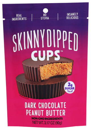 Skinnydipped Cup Pnut Btr Drk Chocolat