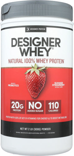 Designer Protein Whey Designer Whey Strawberry