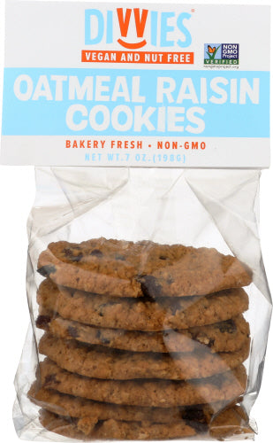 Divvies Cookie Stack Oatml Raisin