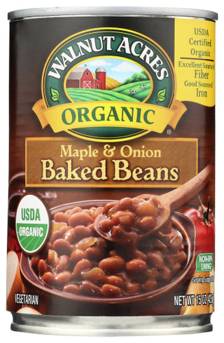 Walnut Acres Bean Baked Maple Onion Org