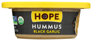 Hope Hummus Black Garlic Org