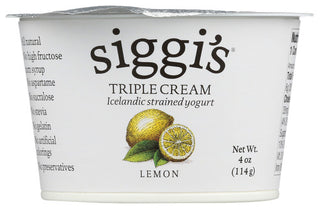 Siggis Yogurt Trpl Crm Lemon