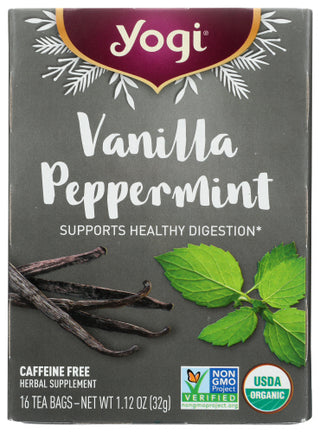 Yogi Teas Tea Vanilla Peppermint Nrs