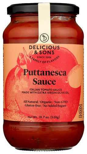 Delicious And Sons Sauce Puttanesca