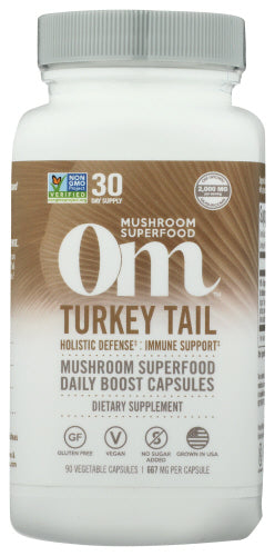 Om Mushrooms Turkey Tail Cp