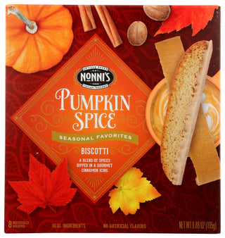 Nonnis Biscotti Pumpkin Spice