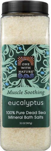 One With Nature Bath Slt Mus Soth Eucalyptus